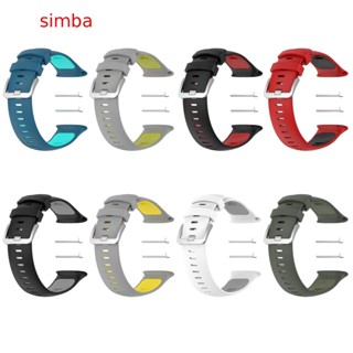 【Simba】สายนาฬิกาข้อมือซิลิโคน สีพื้น สําหรับ POLAR Boneng Vantage V2 V2