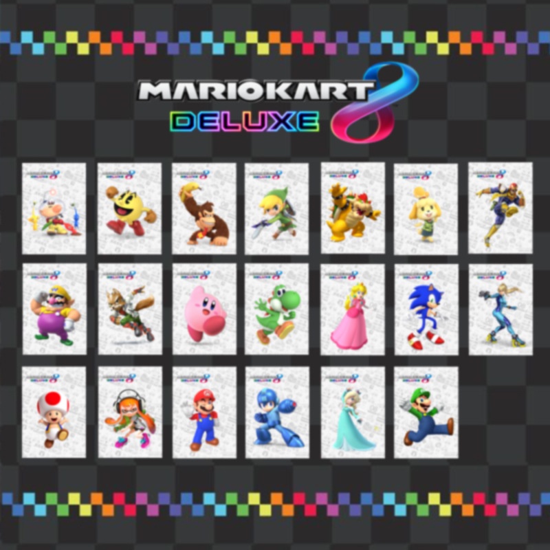 Mario kart 8 amiibo Carriage 8 การเชื ่ อมโยงการ ์ ด mario kart 8 Dongsen/Zelda