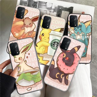 เคสโทรศัพท์มือถือแบบนิ่ม ลาย eevee kawaii Y195 สําหรับ Realme X Lite XT X2 V11 V11S 8i 9 Pro Plus 5G Narzo 50i