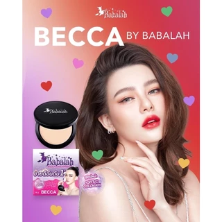 แป้งพัฟบาบาร่า Babalah เบคก้า Becca - 14 และ 7 กรัม ปกปิด คุมมัน กันแดดspf20 ติดทน กันน้ำกันเหงื่อ วิตซี คอลลาเจน