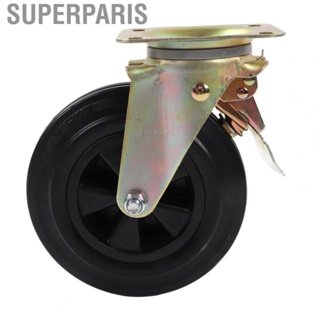 Superparis Wheel   Impact 8in Easy Installation Low Noise 200kg Caster Wear Resistant for Outdoor