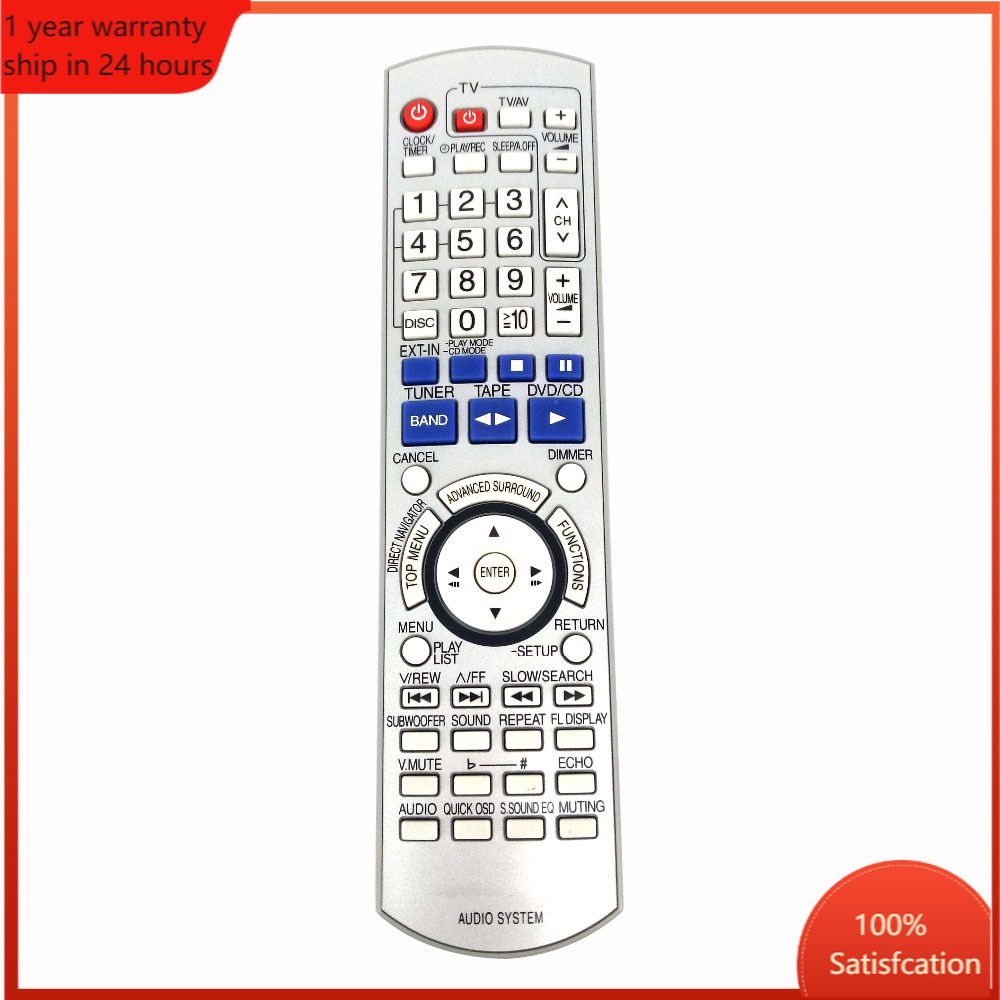 New Arrival Original N2QAYB000165 สําหรับระบบเสียง Panasonic Sa-VK660 Sa-vk860 รีโมทคอนโทรล Fernbedienung