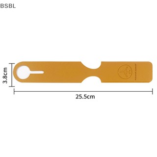 Bsbl ป้ายแท็กหนัง PU แถบยาว แบบพกพา อุปกรณ์เสริม สําหรับแขวนกระเป๋าเดินทาง กระเป๋าถือ กระเป๋าเป้สะพายหลัง ป้ายชื่อที่อยู่ BL