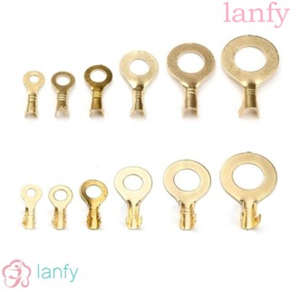 LANFY ชุดแหวนจับสายเคเบิ้ล ทองเหลือง ทรงกลม