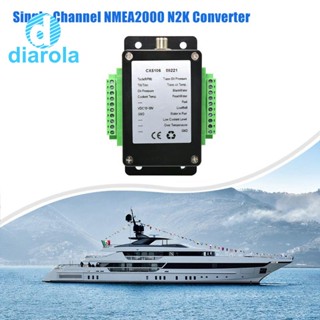 ตัวแปลง NMEA2000 N2K 0-190 โอห์ม ช่องเดียว ถึง 13 เซนเซอร์ สีดํา สําหรับเรือทะเล CX5106 1 ชิ้น