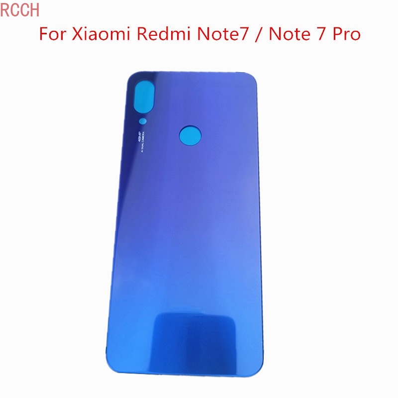 ฝาครอบแบตเตอรี่ด้านหลัง แบบเปลี่ยน สําหรับ Xiaomi Redmi Note7 Note 7 Pro