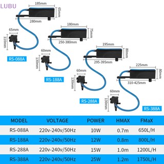 Lubu ใหม่ 3 in 1 หัวปั๊มอากาศ เติมอากาศ แอโรบิก สําหรับตู้ปลา