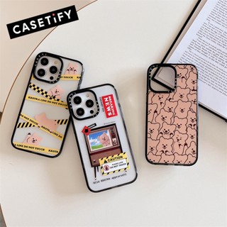 เคสโทรศัพท์มือถืออะคริลิคใส กันกระแทก ลาย Dinotaeng X CASETiFY สําหรับ IPhone 11 12 13 14 Pro Max IPhone 14 Pro Max IPhone 13 Pro IPhone 12