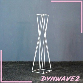 [Dynwave2] แจกันดอกไม้ ทรงเรขาคณิต สูง 27.56 นิ้ว สําหรับตกแต่งงานปาร์ตี้ งานแต่งงาน