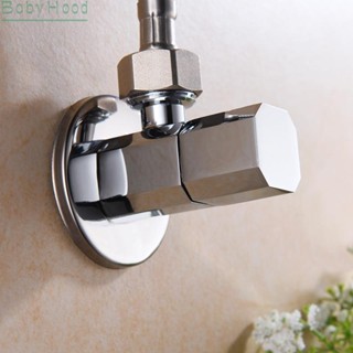 【Big Discounts】Angle Valve Stop Valve Toilet Water Inlet Switch Accessories Black Brass#BBHOOD