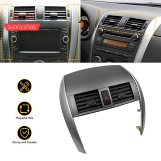 แผงช่องระบายอากาศรถยนต์ A/C พร้อมแถบตกแต่ง สําหรับ Toyota Corolla 2007-2013 Air A/C Outlet Trim Cover 55670-02160