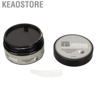 Keaostore Men Beard Conditioner Softened Styling Mustache Moisturizing 2.8oz  for Travel Salon