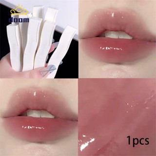 Cappuvini White Tube Solid Lip Honey Moisturizing Lip Glaze Moisturizing Mirror Moisturizing Student ลิปสติกราคาถูก 【doom】