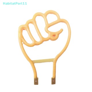 Habitatport หลอดไฟ LED 3V รูปกําปั้นเอดิสัน ยืดหยุ่น สําหรับตกแต่งปาร์ตี้คริสต์มาส DIY