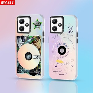 เคสโทรศัพท์มือถือ ไล่โทนสี ลายแอนิเมชั่น CD เลเซอร์ สําหรับ Infinix Hot 30i Hot 11 Play Hot 10 Play Hot 10 Lite Smart 7 Smart 6 Smart 5