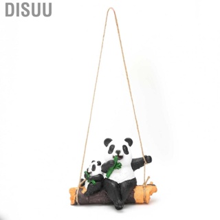 Disuu Panda Shaped Hanging Ornaments Swing Pendant Dec Synthetic Resin Craft HD