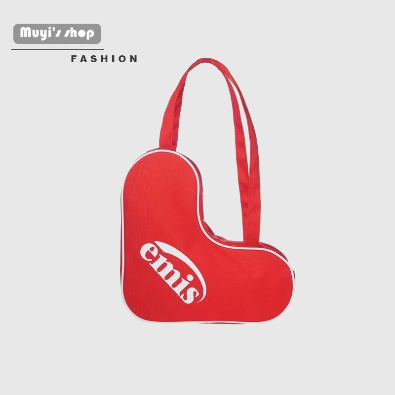 269 บาท ใหม่ กระเป๋าสะพายไหล่ กระเป๋าช้อปปิ้ง ผ้าแคนวาส แบบพกพา Women Bags