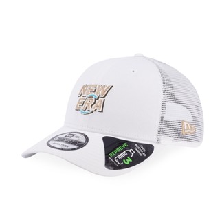 NEW ERA หมวกรุ่น 9FORTY REPREVE MESH WHITE