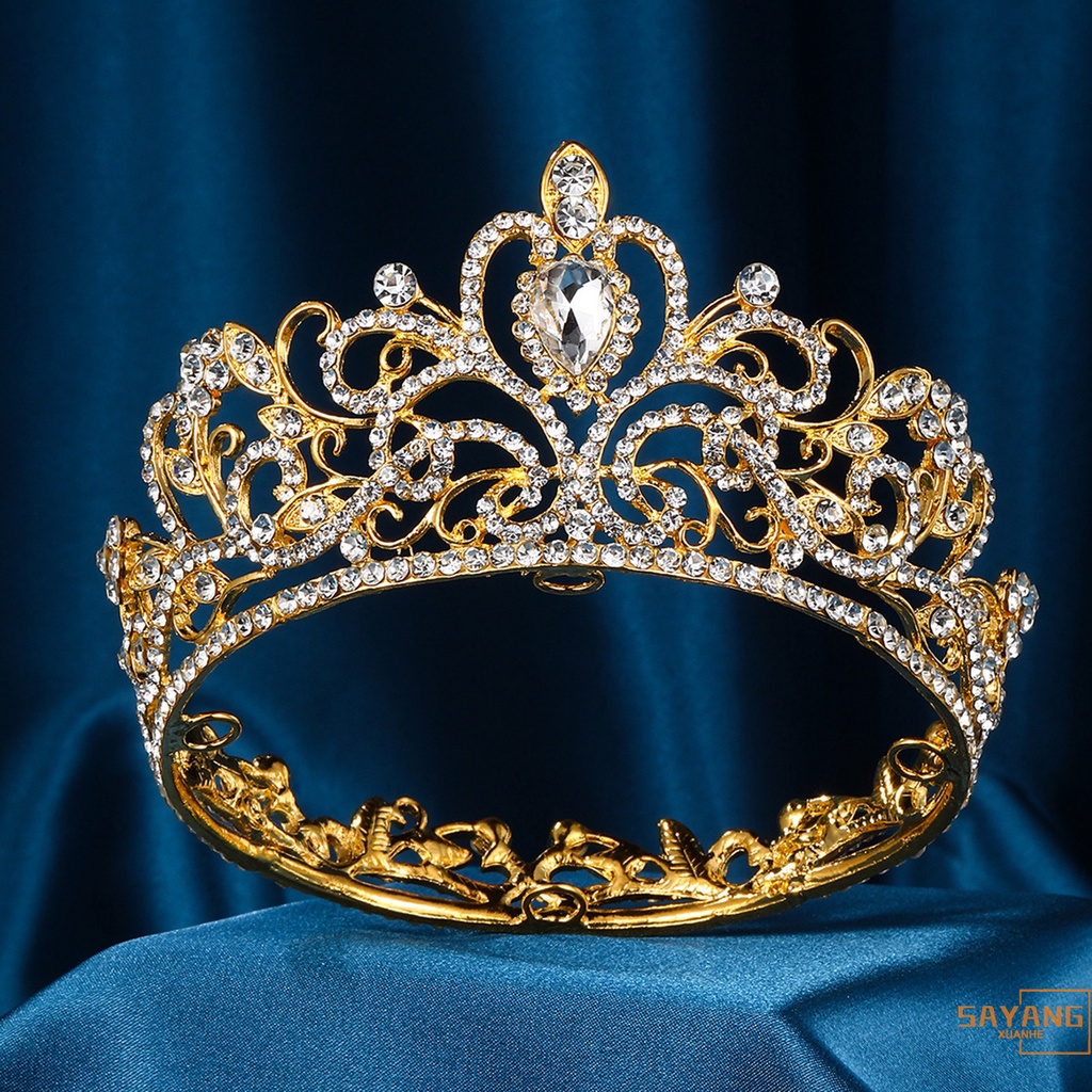 Headpieces, Tiaras & Flower Crowns 107 บาท X-Hมงกุฎและรัดเกล้า เครื่องประดับผมเจ้าสาว ประดับพลอยเทียม Fashion Accessories