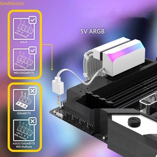 Godd อะแดปเตอร์เมนบอร์ด 24pin ATX 5V ARGB 5V ARGB ซิงโครนัส เปลี่ยนสีได้ สําหรับคอมพิวเตอร์