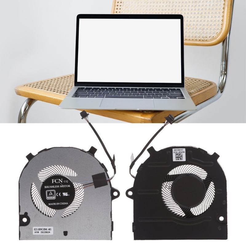Kiss พัดลมระบายความร้อนแล็ปท็อป DC 5V 0 39A 4 pin 4 สาย CPU พัดลมระบายความร้อนเงียบโน้ตบุ๊คฮีทซิงค์ส