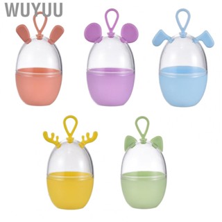 Wuyuu Makeup Sponge Holder Case  Beauty Blender Portable Keep Cleanse Sturdy Hanging Rope for Home Use