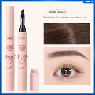 Hivi Eyebrow Dye Cream Waterproof Sweatproof Lasting Hold Makeup Three-dimensional Non Dizzy Multi-functional Eyebrow Pencil Wild Eyebrows Makeup Female Summer (top11.th.)