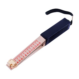 0.5mm Precision Measuring Tool House Width Ruler Engineering Metric Checker Vernier Wedge Shaped Flatness Feeler Gauge