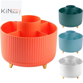 5 ช่อง 360°ถ้วยใส่ดินสอ หมุนได้ น่ารัก สําหรับออฟฟิศ โรงเรียน บ้าน