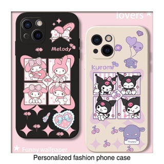 Metody Kuromi เคสไอโฟน iPhone 8 Plus 12 11 13 14 pro max เคส 7 Plus พลัส case Xr X Xs Max Se2020 cute phone cover