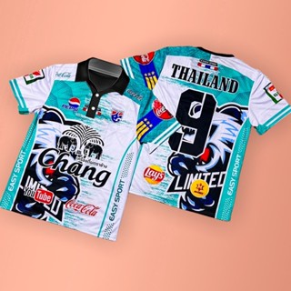 พร้อมส่ง !!✨✨ เสื้อกีฬาแขนสั้น ลายช้างไทย Chang Jersey (ชุดครอบครัว - &amp; เสื้อผ้าเด็กผู้ชาย และเด็กผู้หญิง)