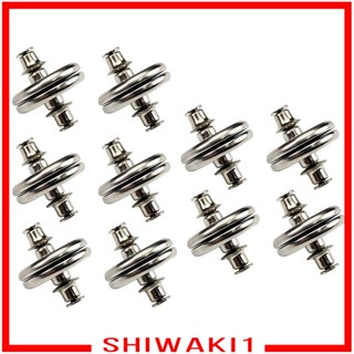 [Shiwaki1] คลิปหัวเข็มขัดผ้าม่านอาบน้ํา 10 ชิ้น