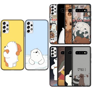 Xx58 เคสโทรศัพท์มือถือ ซิลิโคนนุ่ม ลาย We Bare Bears สําหรับ Samsung S22 A53 A73 Plus Ultra