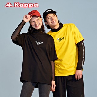 เสื้อยืดแขนสั้นลําลอง พิมพ์ลาย Kappa Player Artist Joint แฟชั่นฤดูร้อน สไตล์สปอร์ต สําหรับผู้ชาย และผู้หญิง