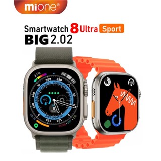 Mione T900 Ultra Smart watch 8 Ultra Series 8 สมาร์ทวอทช์ เชื่อมต่อบลูทูธ ไร้สาย ชาร์จได้ สําหรับผู้ชาย ผู้หญิง