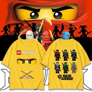 จัดส่งด่วน ลดราคา จํากัดเวลา ใหม่ เสื้อยืดแขนสั้น ลาย Phantom Ninja แฟชั่นฤดูร้อน สําหรับเด็กผู้ชาย 2023