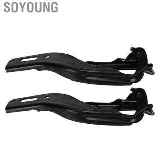 Soyoung 60170SNAA00ZZ  Wearproof 1 Pair Hood Hinge Kit Metal Sturdy for Cars