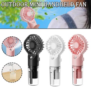 Portable Handheld Misting Fan Personal Water Mist Fan Rechargeable Mister Fan