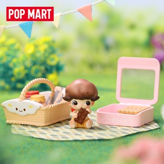 【ของแท้】POPMART Dimoo Go Outing Series กล่องสุ่มเซอร์ไพรส์ ของเล่นแฟชั่น ของขวัญวันเกิด วันหยุด สําหรับเด็กผู้หญิง