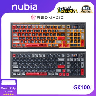 Nubia K100J REDMAGIC คีย์บอร์ดเมคคานิคอลไร้สาย หน้าจอ 1.47 นิ้ว