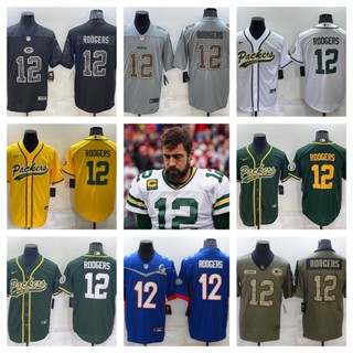 NFL Green Bay Packers Aaron Rodgers เสื้อยืดเสื้อสปอร์ต 01