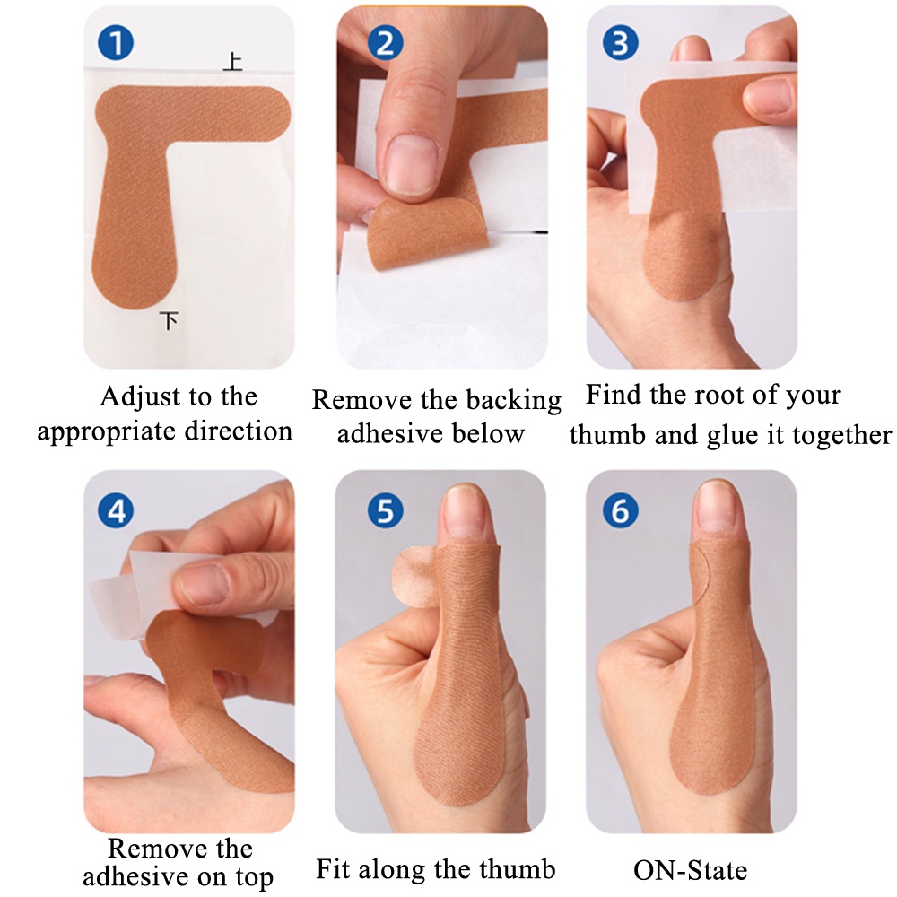 แผ่นพลาสเตอร์บรรเทาอาการปวดนิ้วหัวแม่มือ บรรเทาอาการปวดข้ออักเสบ