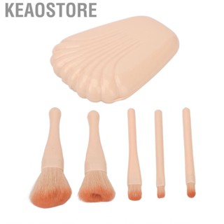 Keaostore Makeup Brushes Different Shapes  Hair Pink Beauty for Travel Use