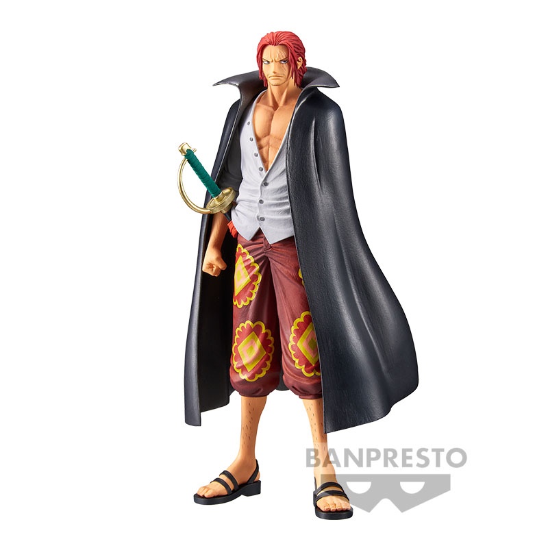 Bandai(แท้100%) BANPRESTO ONE PIECE FILM RED DXF - THE GRANDLINE SERIES - SHANKS&UTA(A:SHANKS)