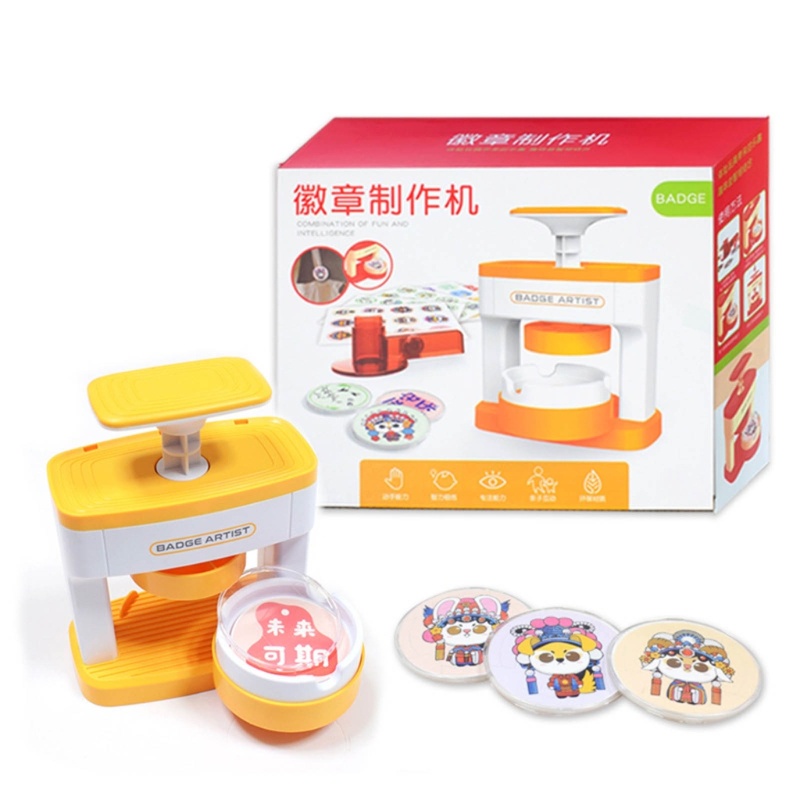 Uki DIY Pin Badge ปุ่ม Maker Badge Maker เครื่องกดหลายขนาดแม่พิมพ์ - รูปที่ 3