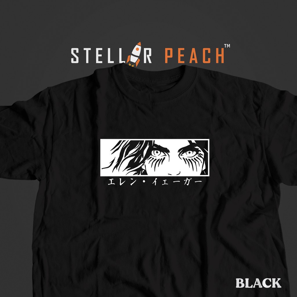 ดีมาก ATTACK ON TITAN SHINGEKI NO KYOJIN EREN YEAGER GRAPHIC T SHIRT ANIME TEE  UNISEX TEE_07