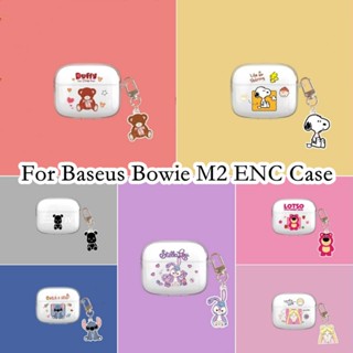 【Case Home】เคสหูฟัง แบบนิ่ม เรียบง่าย สําหรับ Baseus Bowie M2 ENC M2 ENC