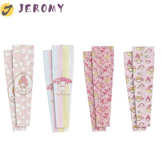 Jeromy Kuromi ปลอกแขน ผ้าเรยอน ยืดหยุ่น กันแดด ป้องกันรังสียูวี ลายการ์ตูนกระต่าย เหมาะกับฤดูร้อน สําหรับขี่จักรยานกลางแจ้ง