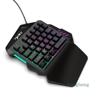 Bang คีย์บอร์ดเกมมิ่ง 35 คีย์ RGB Backlit