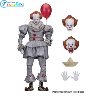 Neca - IT - ฟิกเกอร์แอคชั่น สเกล 7 นิ้ว - Ultimate Pennywise (2017)